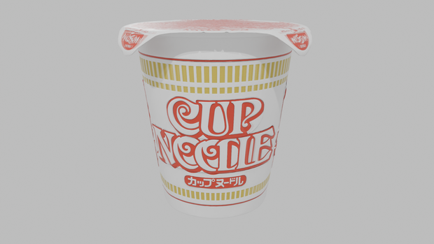 【好評につき３日間数量限定】カップヌードル 4大フレーバー コンプリートセット 3Dモデル【VRChat・ゲーム対応】
