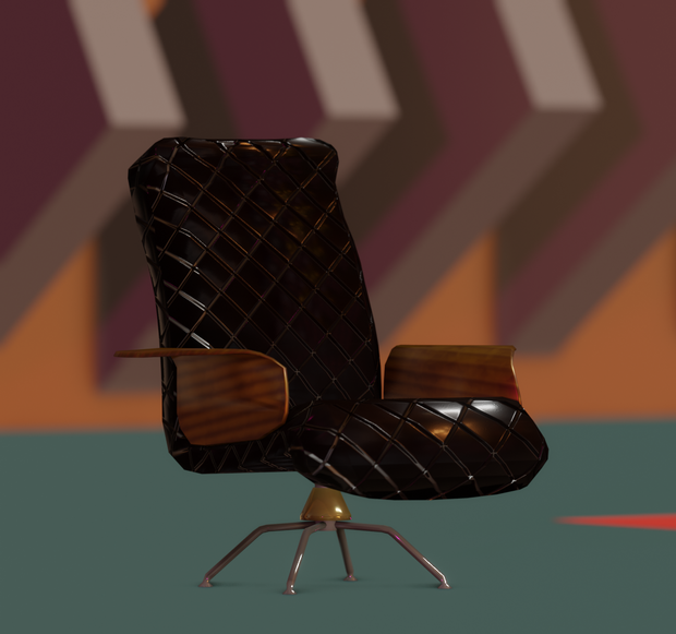 Swivel Office Lounge Chair