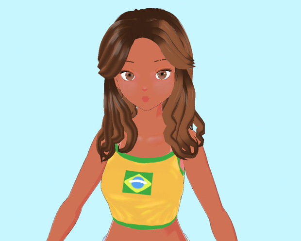 Brazilian model Larissa
