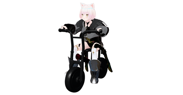 minicycle　GLBファイル VRM Posing Desktop読み込み可能