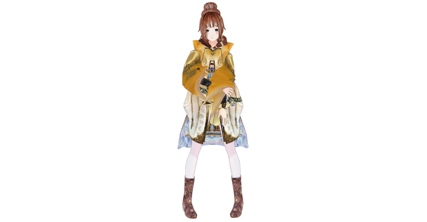 cluster使用可能アバター　魔法使いイエロー