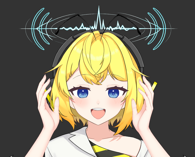 【無料・フリー素材】アマチュア無線の日｜電波エフェクト＆両手パーツセット【VTuber・配信用／透過PNG】