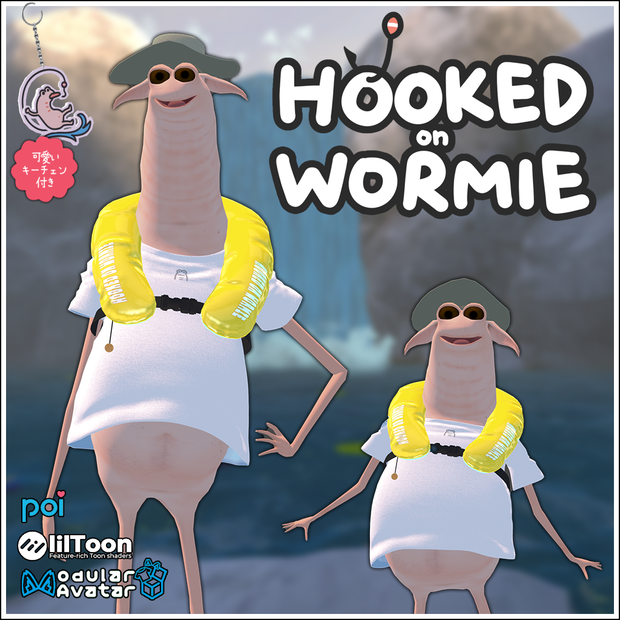 [Wormiesock用] Hooked on wormie (MA対応)