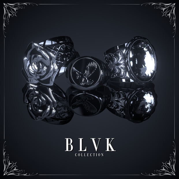 「BLVK S4 Ring Set」オリジナル3Dモデル