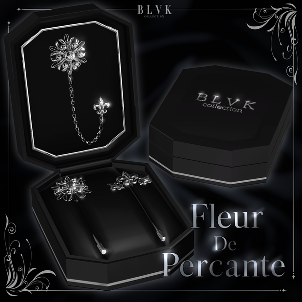 「Fleur De Percante」オリジナル3Dアクセサリー