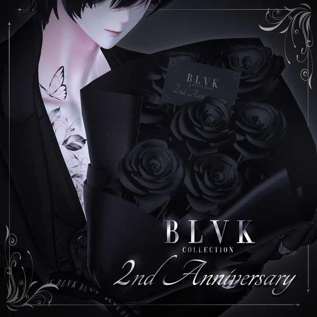 「BLVK 2nd Anniv Novelty」オリジナル3Dモデル