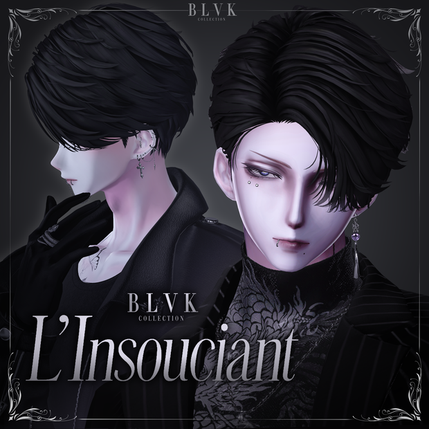 【27アバター対応】「L'Insouciant」オリジナル3Dモデル