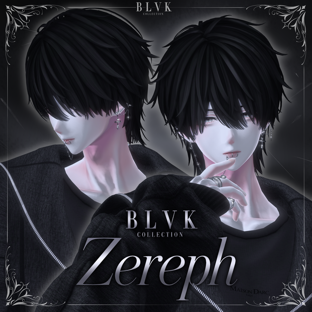 【46アバター対応】「Zereph」オリジナル3Dモデル