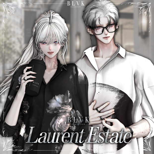 【35アバター対応】「Laurent Estate」オリジナル3Dモデル