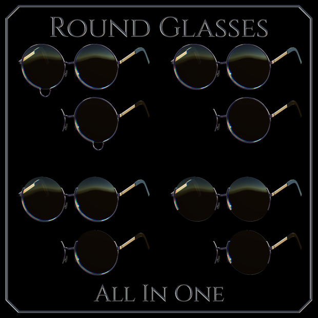 Round Glasses Collection