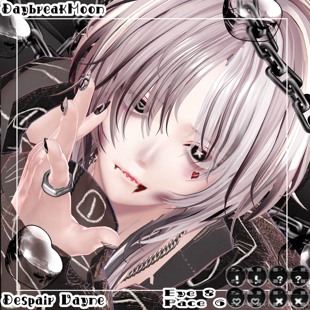 『Despair Vayne✖️EyeTextus』'Men's~６アバター対応！
