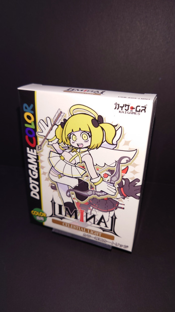 GBC専用カートリッジ「LIMINAL -CELESTIAL LIGHT- 天使ver.」
