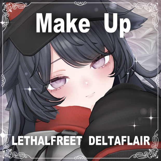 【2アバター対応】Cyurun Make up Texture　‐リーサルフリート　デルタフレア‐