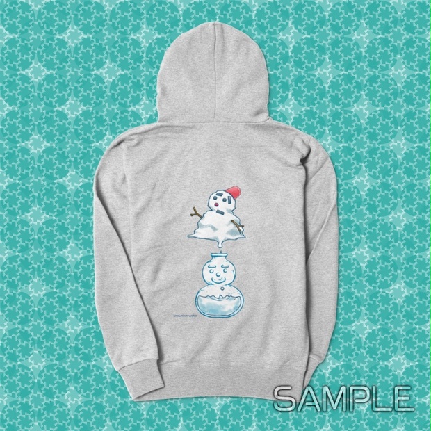 もこもこ パーカー Pokémon ヌメラ ゆきだるま - メルカリ【金だるま