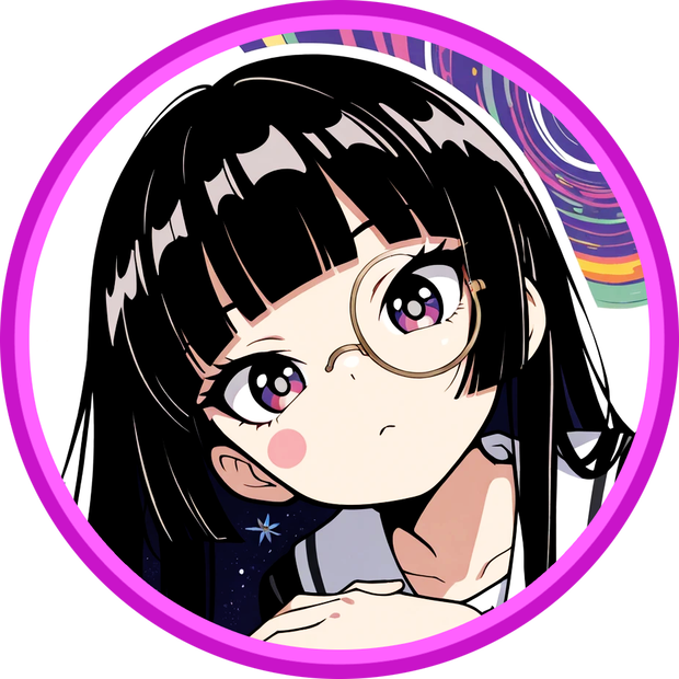 【無料配布】モノクルJKアイコン♪【でんでん使って＾＾】