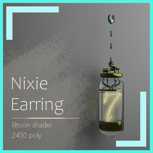 ニキシーイヤリング / Nixie Earring VRChat