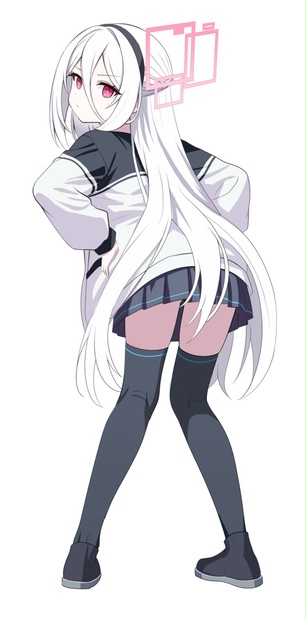 韓国限定　ブルーアーカイブ　白ケイ　超巨大アクリルスタンド ケイちゃんアクスタ - sian-fkp-37 - BOOTH