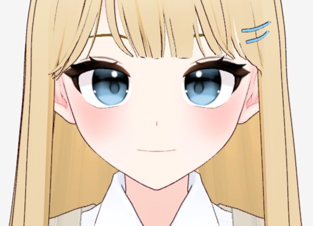3D VRM Avatar 「haerin」