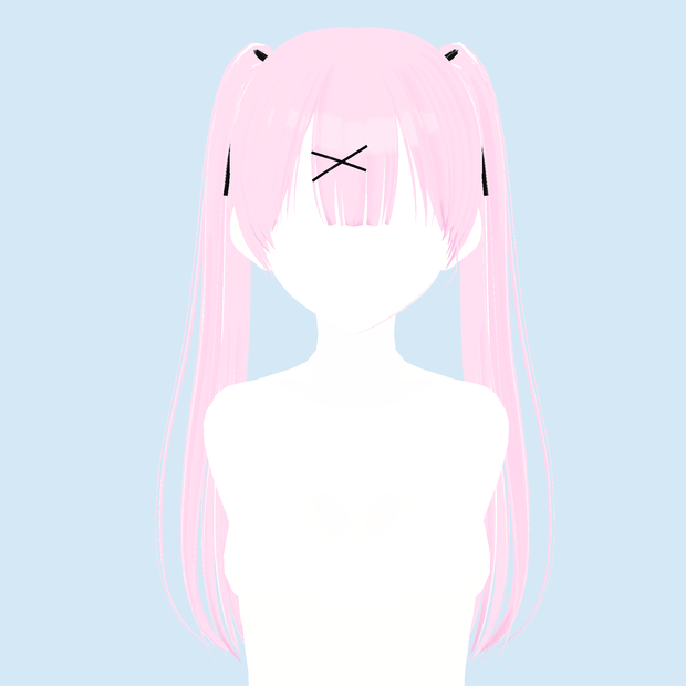 【Vroid】Cute hair かわいらしい髪