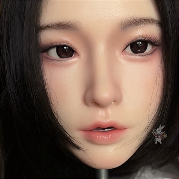 ヘッド単品 軟質シリコン A03N 口可動 喉深さ約18CM リアルドール 等身