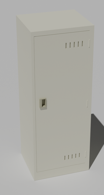 掃除用具入れロッカー　cleaning utensil bin