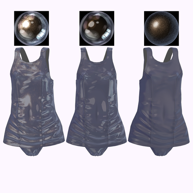 【無料版あり】Unity想定Matcap 衣服用