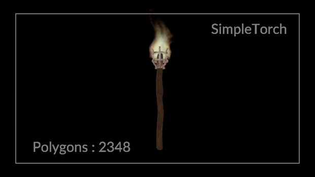 【VRChat想定】Simple Torch