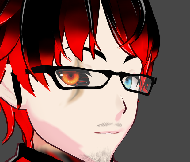      傷跡フェイスペイント(1.0)  [Scar Face paint (1.0)]