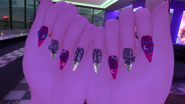 Nails Hearts オリジナル3Dアバター『ルミナ - LUMINA』(nailiius)