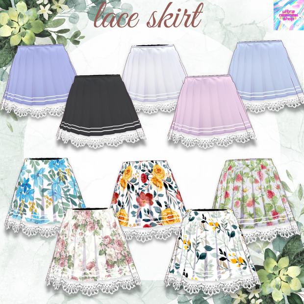 レーススカート　2set