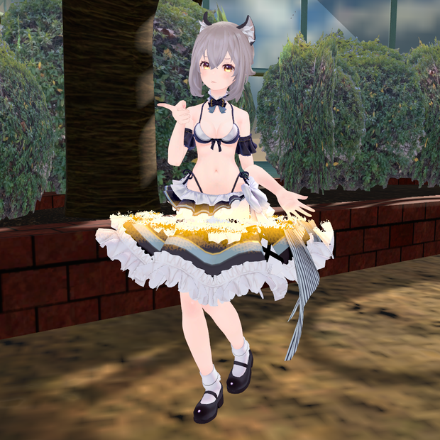 Neco_CostumeとNeco SummerやNeco Academicのちょっとかっこいい？着せ替えギミック