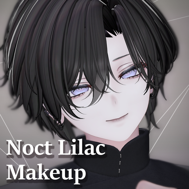 【Nakiya/泣夜】Noct Lilac Makeup&Eye Texture&Face Blendshape