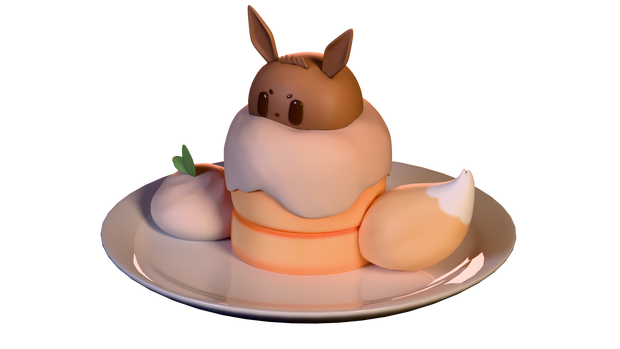 Eevee Cake