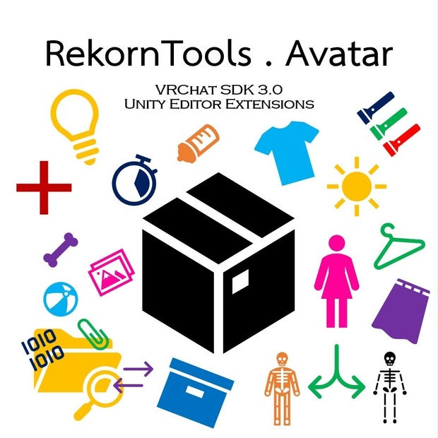 【UnityEditor拡張】 RekornTools.Avatar 「VRChatアバター製作用ツール集め」