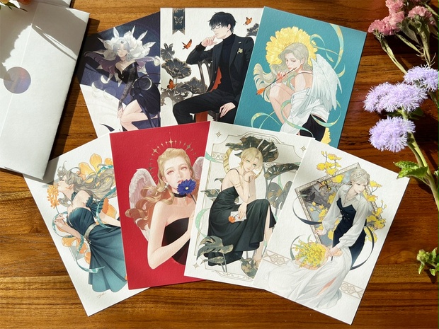ポストカードセット -Colorful- - Ayaka Suda Illustration Shop - BOOTH
