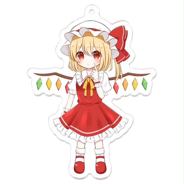 フランドール・スカーレット アクキー - ふくみんハウス - BOOTH