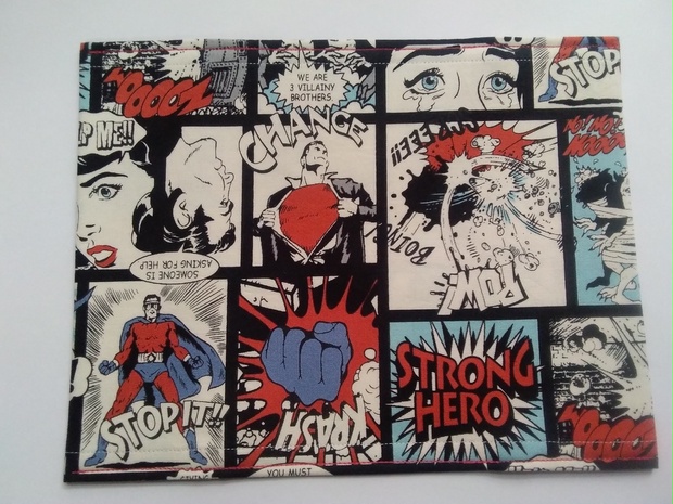 ブックカバー 新書サイズ アメコミ モノクロa Londonbookstore Booth