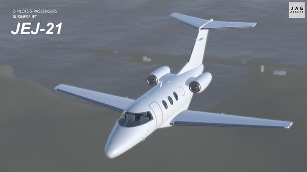 【VRChat】ビジネスジェット JEJ-21【Sacc's Flight】