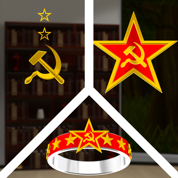 【Physbone対応】☭ソビエトアクセサリー☭  ☭Soviet Accessories☭