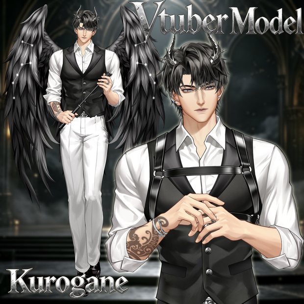「live2dモデル」Kurogane