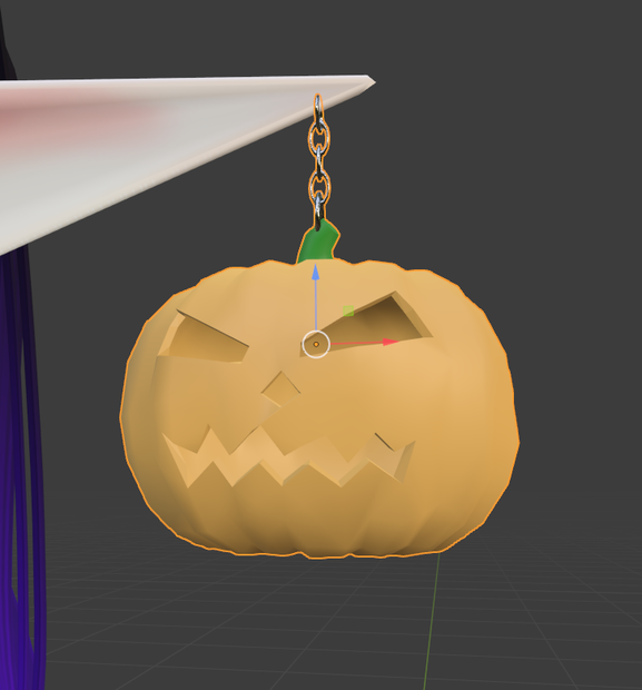 Pumpkin Earring