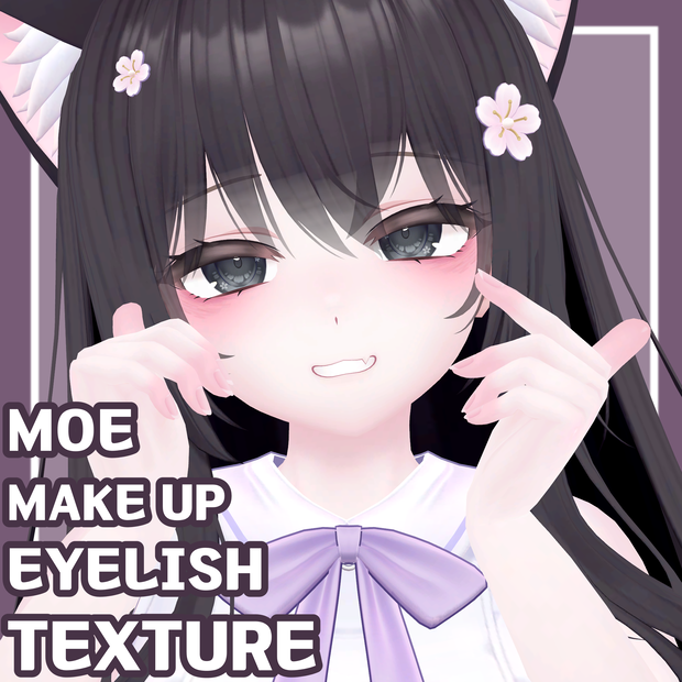 Makeup + Eyelish texture for MOE