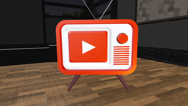 【3D素材】テレビ