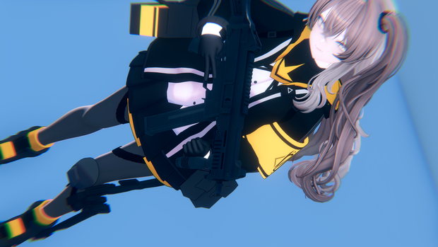 VRChat UMP45 ドールズフロントライン 衣装 
