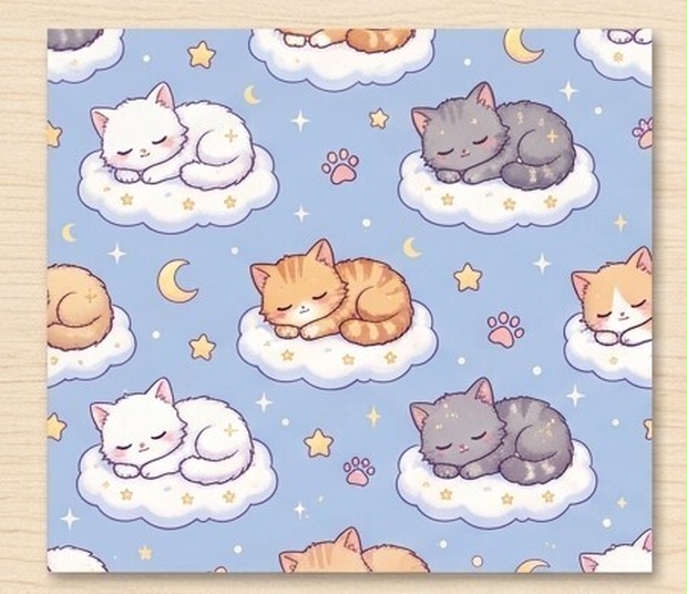 アニメ風猫デジタルペーパー　