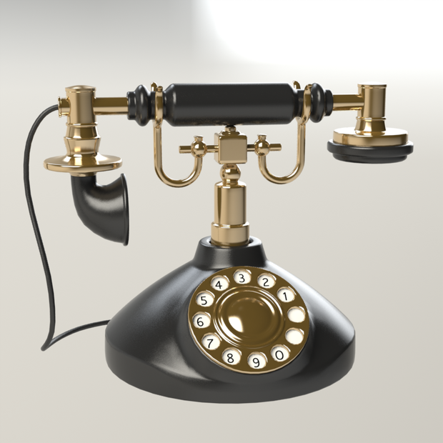 PRO_Phone_001『レトロな電話機』