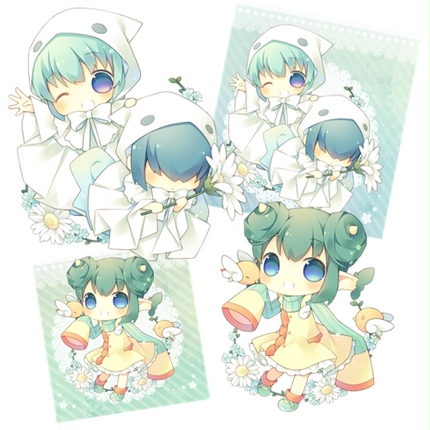 アクリルスタンド ユウちゃん レイくん リデル Potattot Booth