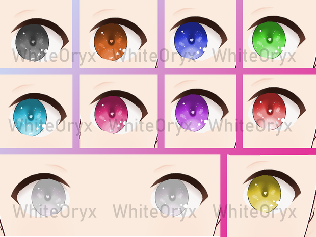 Vroid Eyes Textures