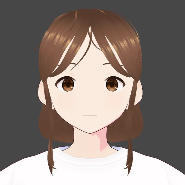 basic vroid hair