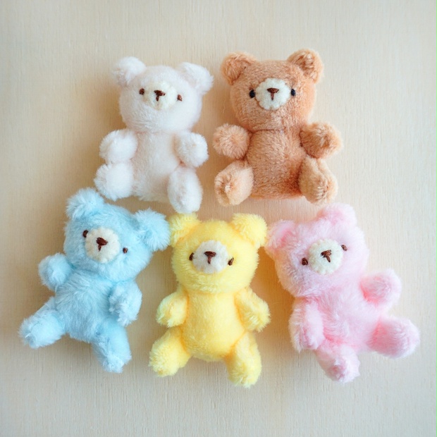 作家さま ぬいぐるみ　小さなクマちゃん 小さいクマのぬいぐるみ - mimiminini - BOOTH